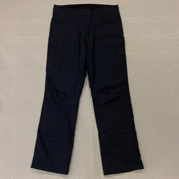 Orvis Fleece Lined Tech Pants Mens 32 x 32 Black Water Repellent Insulated - Picture 2 of 12